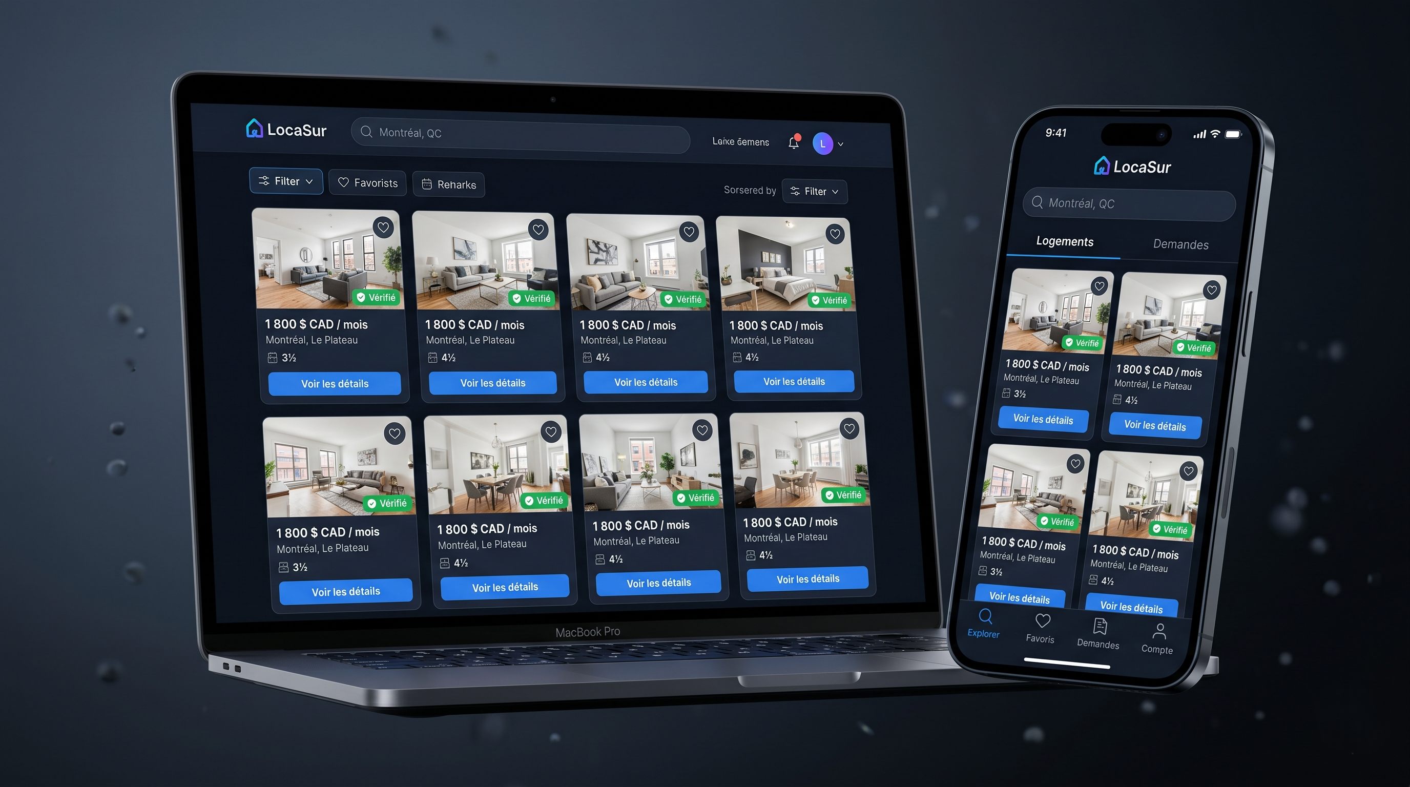 Immeuble résidentiel québécois — LocaSur